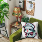 れいのびっくり水兵イルカの航海　色違い Cushion