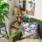 akipoyoのスカイ＆パフくん💛 Cushion