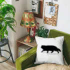 逃亡する猫「見世棚」の逃亡する猫 Cushion