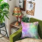 technophilia philosophyのlight painting -mck Cushion