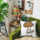 うさやのシイタケに侵食されるパンダ Cushion