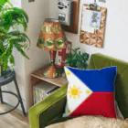 お絵かき屋さんのフィリピンの国旗 Cushion