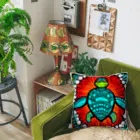 海坊主のトライバルートル Cushion