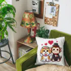 HERAX(へラックス）2号店の犬猿の仲～愛の力で仲良し～ Cushion