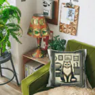 manaco-のクラシックな猫 Cushion