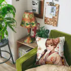 かるるんショップの桜と新人歌手と　 Cushion