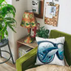 れいのクジラのメガネ：海中の視界 Cushion