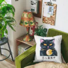 黒猫堂の恋人募集中の黒猫 Cushion