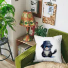 Fun_Qのバケハ猫 Cushion