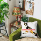 HANGOUTのみけ猫 Cushion