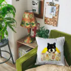 黒柴むさし君の黒柴むさし Cushion