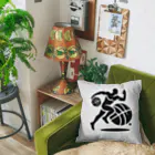 yumayumaのバスケットマン Cushion