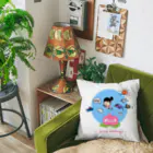 ユニークで目を引くアイデア！Masakey Artのたのぴんふのmomotaro Cushion