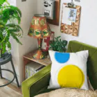 空風屋のはみ出しまる Cushion