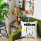 ゴロニャーのダサT屋さんのよい歯の日　トゥース！ #歯科医 に売れています。 Cushion