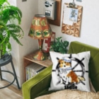 犬グッズの店しえるぶるーのマリンだワン　シェルティー Cushion