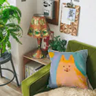 吉野直美のアートグッズ部屋のねこちゃん Cushion