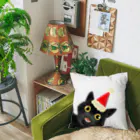 SHOP ベアたんの黒猫のやまとくん Cushion