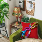 ナグラクラブ デザインのくさりパーティー　あか Cushion