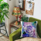 CLOVERの曼荼羅インクアート Cushion