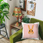 SHOP ベアたんの幸せうさぎのはっぴぃちゃん Cushion