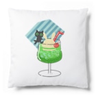 SHOP ベアたんのシュワシュワ　フチネコさん Cushion