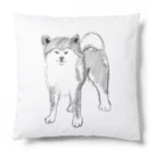 BlumeBellの鉛筆秋田犬 Cushion