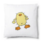 ぴょろりんちょ🐤のぴよがクッションの上で寝てる Cushion