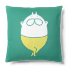 くらきち ONLINE SHOPのねこタイツとリラックス モスグリーン Cushion