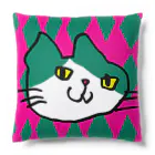 猫まみれ小店のはちわれぬこ。 Cushion