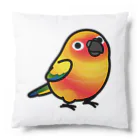Cody the Lovebirdの（両面）コガネメキシコインコ、ナナイロメキシコインコ　Chubby Bird Cushion