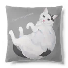 はるさめ商店の白黒ブチ猫 Cushion