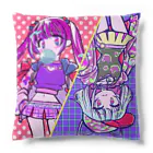 モナ子のゆめかわねこねこすとりーと、リバーシブル Cushion