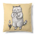 カマノレイコのちふ・チャオ　クッション Cushion