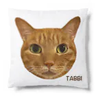 猫カフェ ぶぅたんグッズショップのタビくんのお顔 Cushion