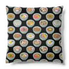 猫と釣り人のFOOD_2_1_CS (後:白) Cushion