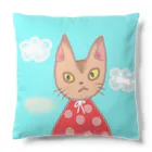 komugiのモクモク雲とモフモフ猫ちゃん Cushion