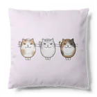 にゃんたまごのかまちょにゃんこ　トリオ Cushion