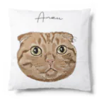 みきぞーん｜保護猫 ミッキー画伯と肉球とおともだちのanzu Cushion