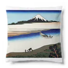 寿めでたや(ukiyoe)のFujiyama ukiyoe 葛飾北斎_冨嶽　武州玉川 Cushion