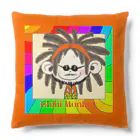 チビもんちーの#チビもんちー(ヒッピー男) Cushion