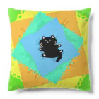 あしおとのお店の大の字した猫 Cushion