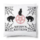 SATAN'S  KITTENSのSATAN'S KITTENS ロゴクッション Cushion