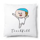 ふとまに雑貨店のrunning boy / Trendkill Cushion