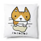 こねこねこねこのこねこねこねこ(白茶トラ) Cushion