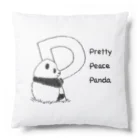 kiki25のパンダちゃんと『P』 Cushion