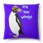 LalaHangeulのRockhopper penguin　(イワトビペンギン) Cushion