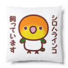 いんこ屋堂のシロハラインコ飼っています Cushion