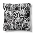 MiYoKa-BISHのDarkGray Zebra by MiYoKa-BISH Cushion