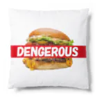 daddy-s_junkfoodsのDENGEROUS BURGER Cushion